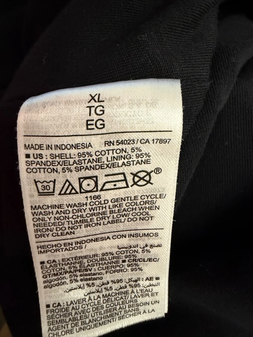 Old Navy Black Long Sleeve Scoop Neck Bodysuit - Picture 5 of 5